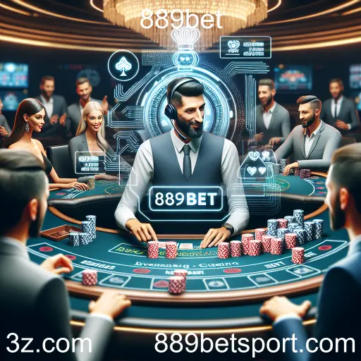 Experiência Imersiva nos Jogos ao Vivo do 889bet